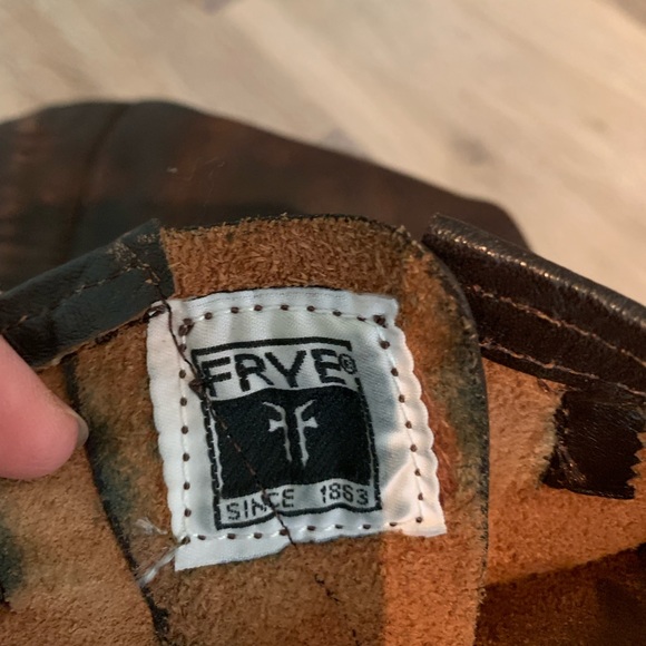 Frye Dark Brown Boots - Picture 2 of 5